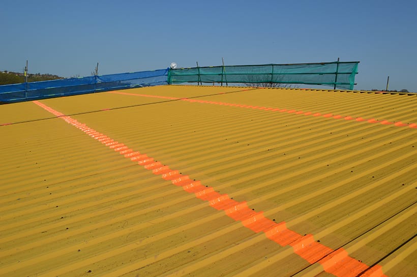 Our Work 10 Cut Edge Treatment Repair Completed Roof
