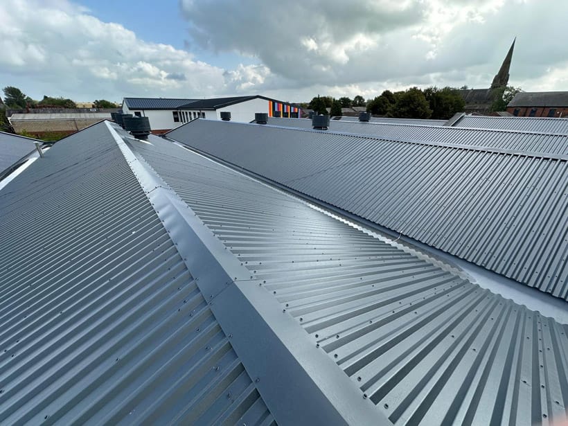 Our Work 6 Preston Muslim Girls High School Cladding Coatings Roof