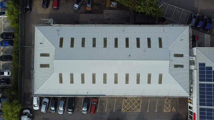 Rawlinsons Automotive Roof Coating Completed